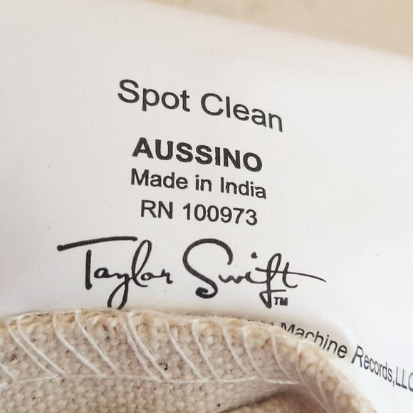 NEW Taylor Swift Red Era Canvas Tote Bag Swiftie School Beach Pool Gym Cute - Picture 5 of 9